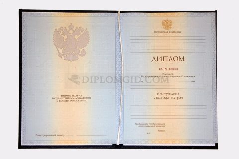 диплом о высшем образовании 2012-2013